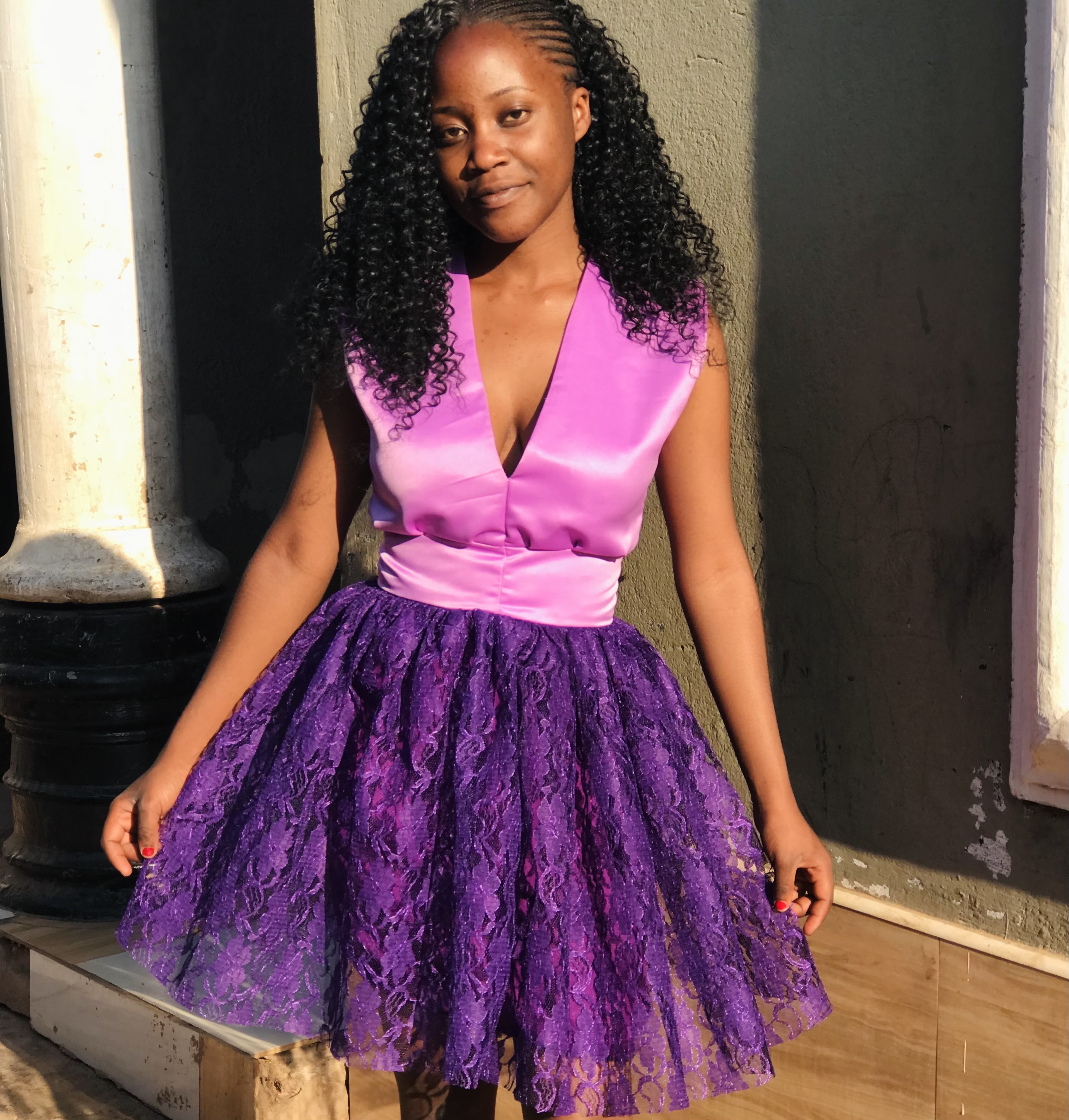 Custom made dress
