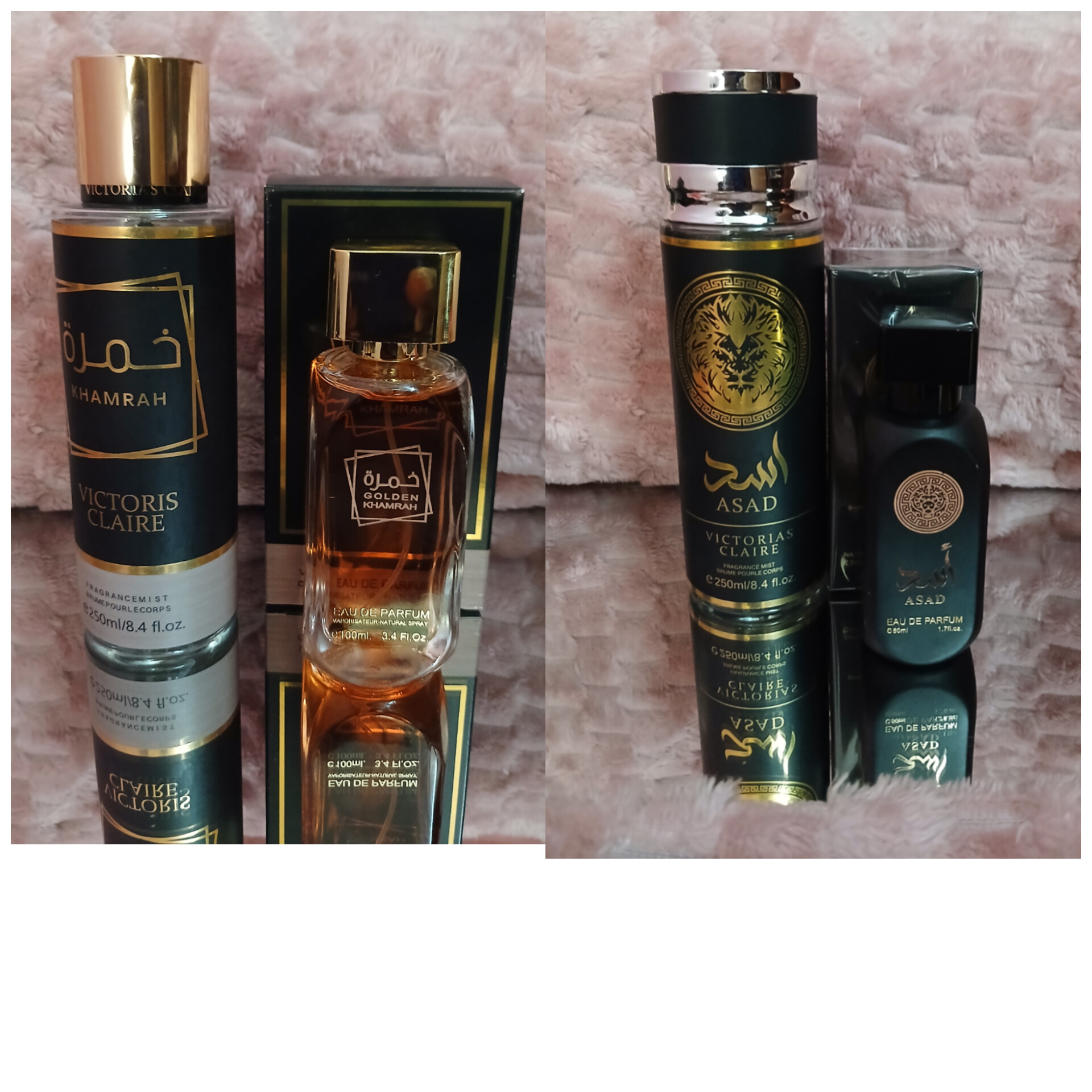 perfume+body mist combo